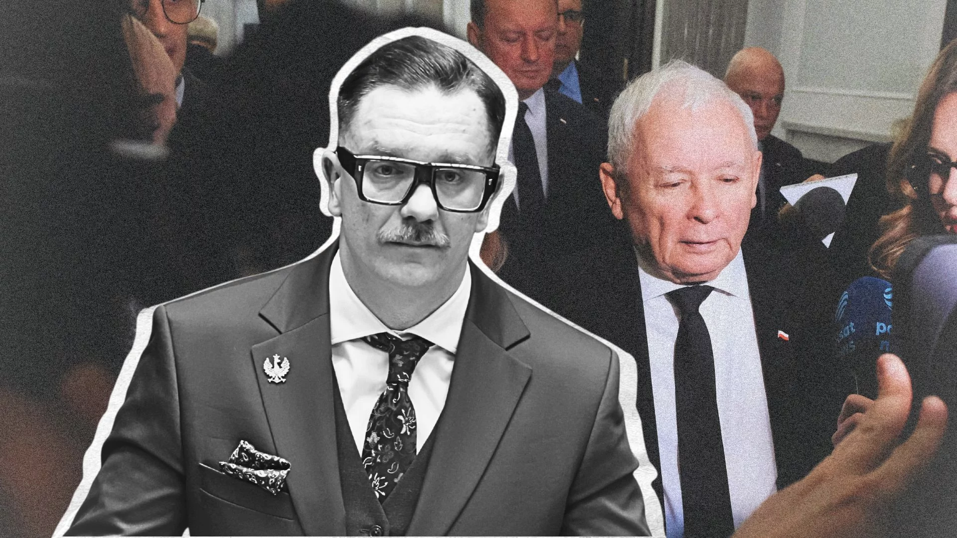 Zapytali Kaczyńskiego o karę za drogowe barbarzyństwo Mejzy. Reakcja wymowna