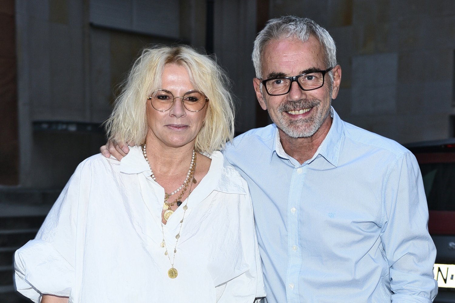 Robert Janowski z żoną