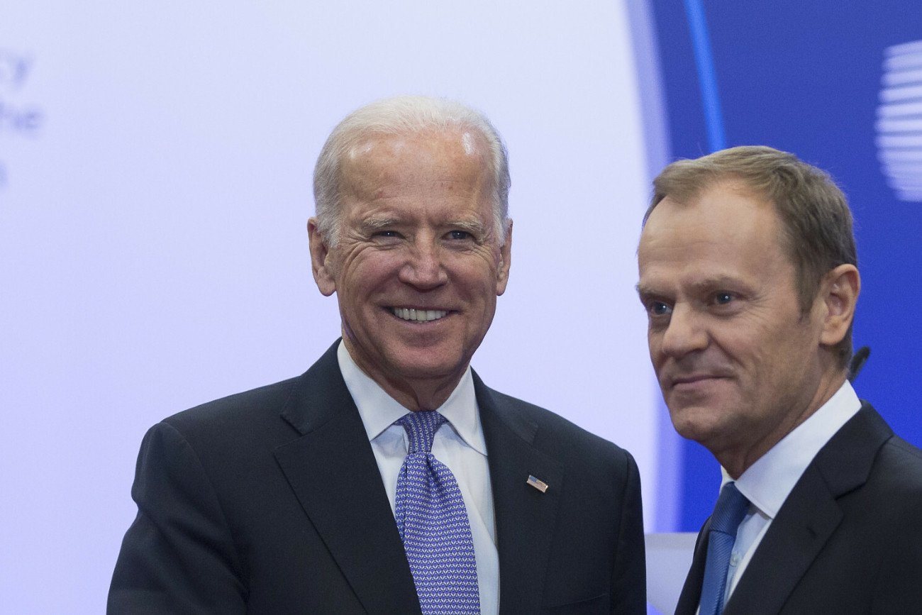 Donald Tusk spotkał się z Joe Bidenem.