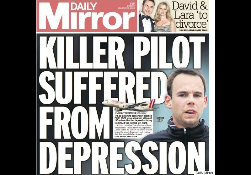 Informacja o zaburzeniach czy chorobie psychicznej pilota airbusa, który rozbił się w Alpach, wywołała szerszą dyskusję na temat stosunku do chorych psychicznie