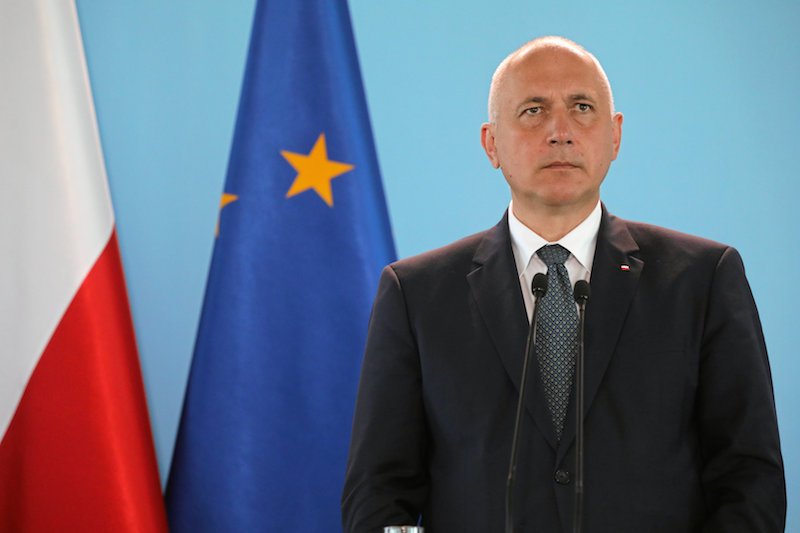 Joachim Brudziński nie wie, gdzie kandyduje. Pisze o "PUE".