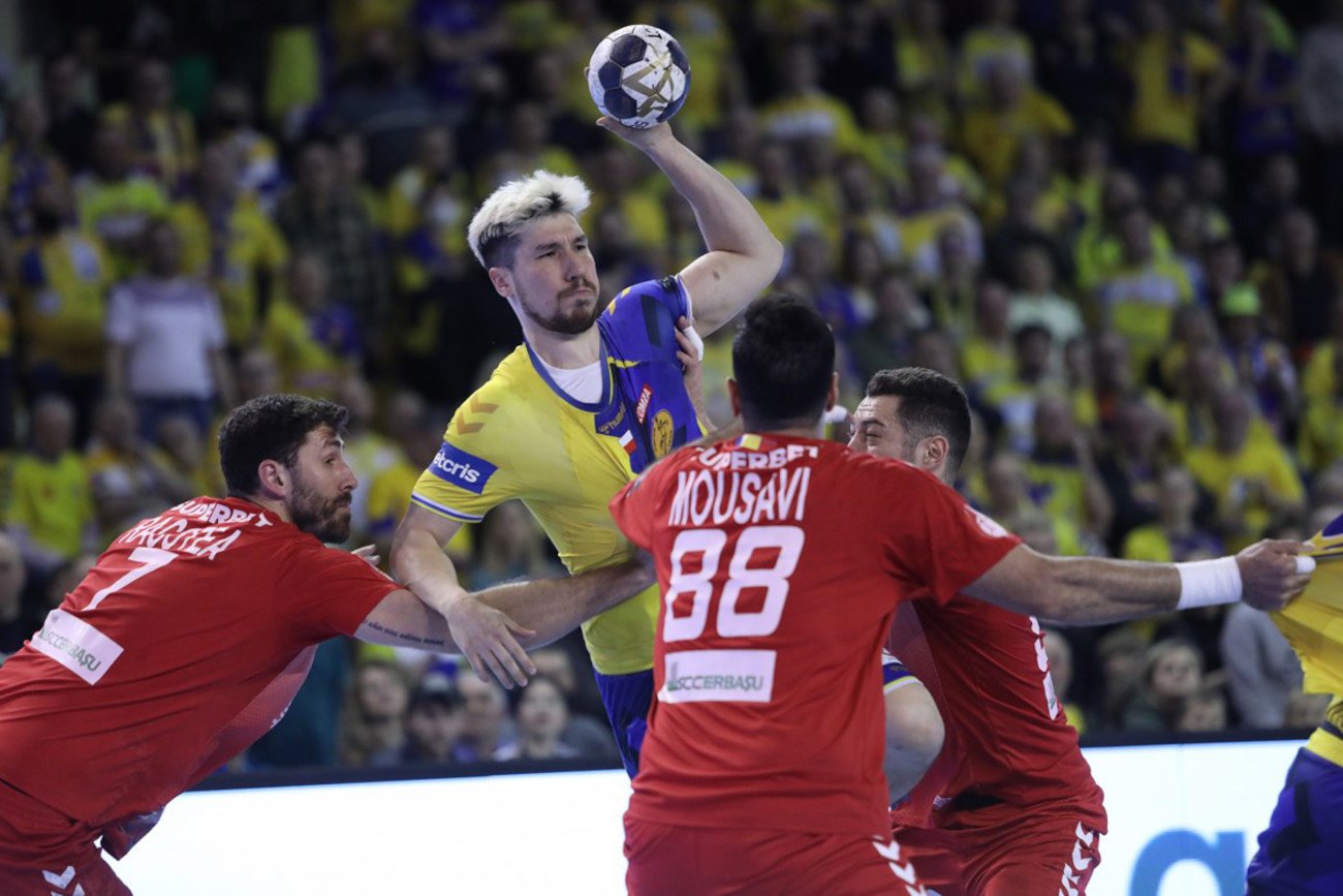 Alex Dujszebajew był jednym z liderów wygranego przez Łomża Vive Kielce meczu z Dinamem Bukareszt.