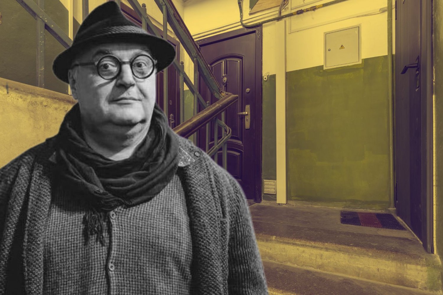 Maciej Nowak mieszka w bloku bez windy Maciej Nowak napisał o staruszce, którą spotkał za drzwiami swojego mieszkania