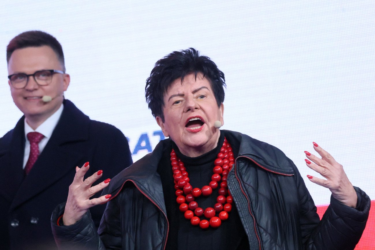 Kuriozum na debacie TV Republiki. Buczenie, gwizdy i... spóźniona Senyszyn Debata w TV Republika to jakiś żart. Buczenie, gwizdy i spóźniona Joanna Senyszyn