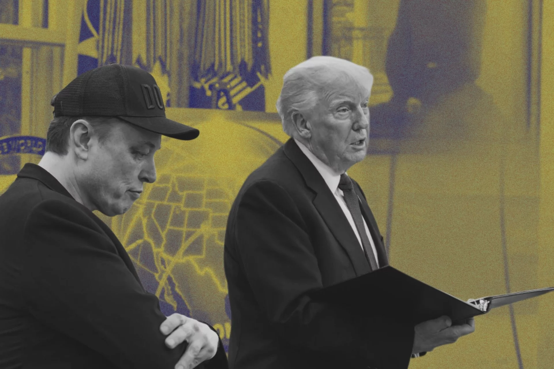 Trump grozi Muskowi deportacją. Chce nasłać na niego nawet DOGE Elon Musk i Donald Trump