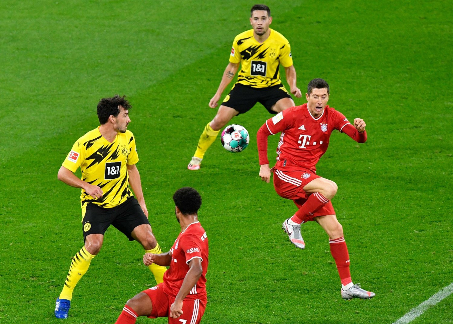 Robert Lewandowski regularnie trafia do siatki BVB od kiedy gra w Bayernie, czy i tym razem dokona tej sztuki?