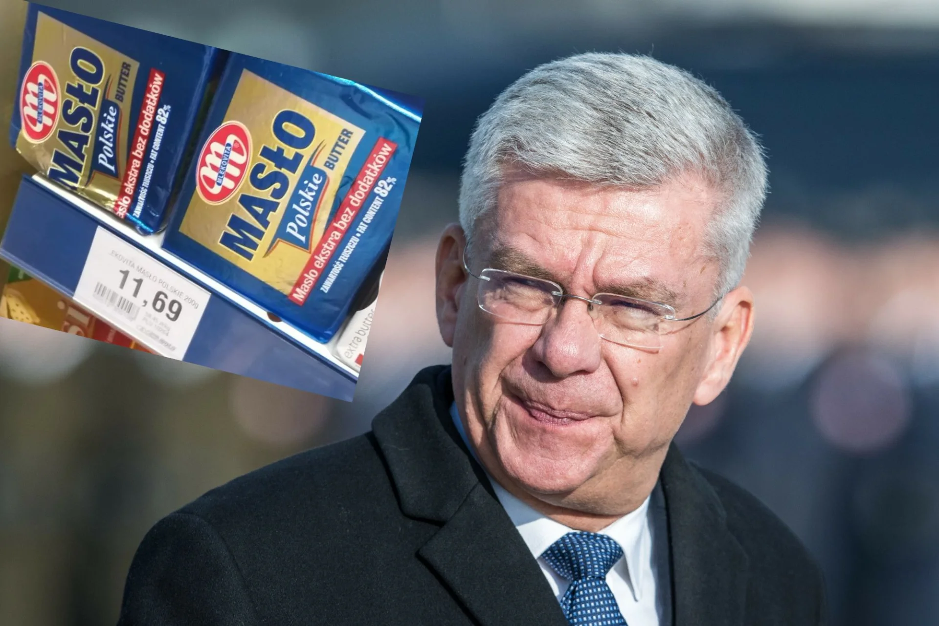 Stanisław Karczewski z PiS twierdzi, że "masło wcale nie jest takie drogie".