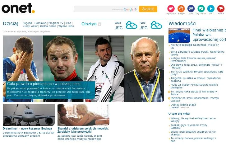 Hollaback! Polska protestuje przeciwko "seksizmowi i promowaniu przemocy wobec kobiet" przez Onet.pl