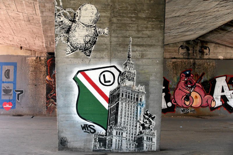 Legia Warszawa to najpopularniejszy polski klub piłkarski.