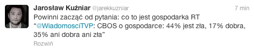 Jarosław Kuźniar o debacie PiS