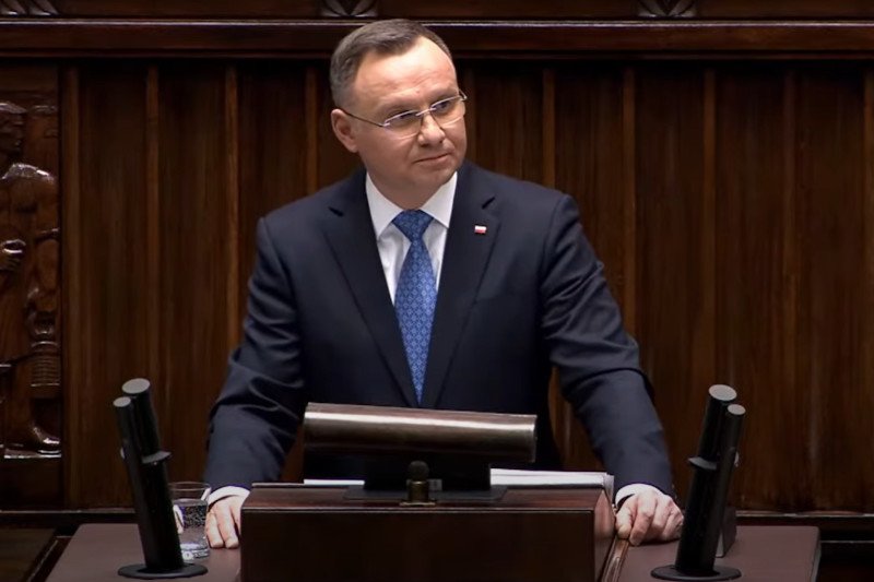 Zgromadzenie Narodowe. Andrzej Duda w swoim orędziu odniósł się do inwazji Rosji na Ukrainę. Zgromadzenie Narodowe. Andrzej Duda w swoim orędziu odniósł się do inwazji Rosji na Ukrainę.