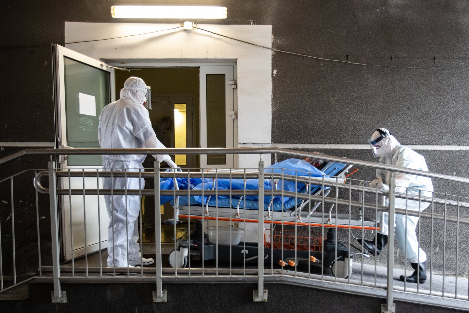 Szpital MSWiA nie ma gdzie przenieść pacjentów z koronawirusem.