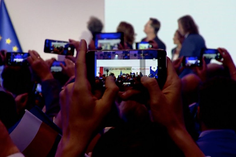 Koalicja Obywatelska zaprezentowała hasło wyborcze.