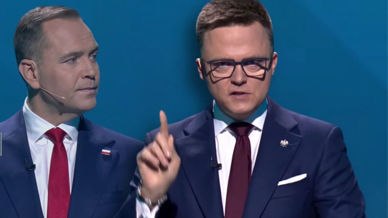 Hołownia ostro o aferze z Nawrockim na debacie: Proszę mnie teraz pozwać