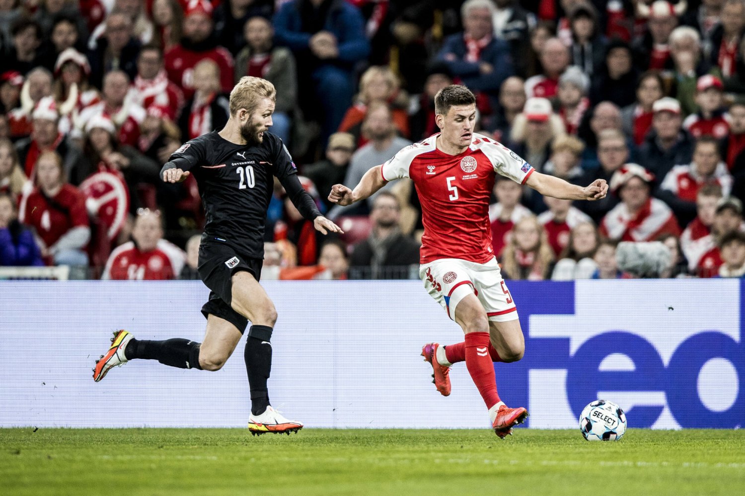 Duńczycy ograli Austriaków w Kopenhadze i mają pewny awans na mundial w Katarze