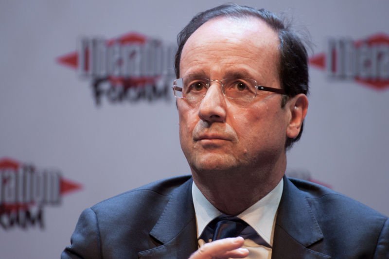 Francois Hollande, prezydent Francji