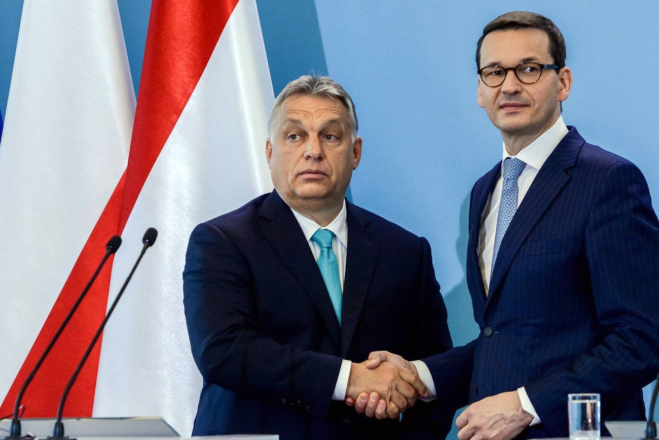 Premier Węgier Viktor Orbán, którego 3 kwietnia 2022 roku czekają wybory parlamentarne na Węgrzech.