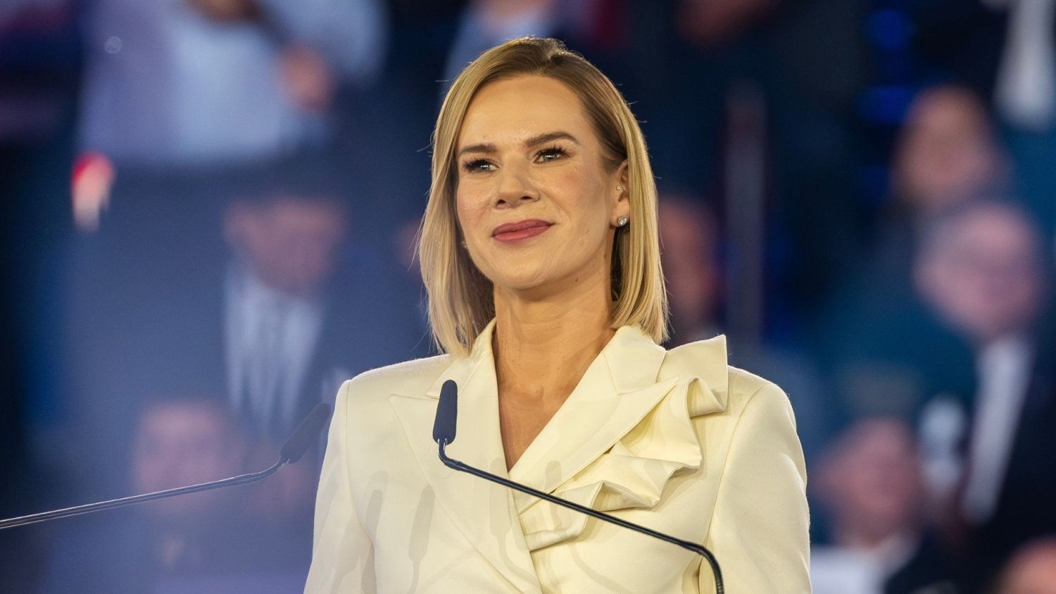 Marta Nawrocka jest pierwszą damą od pół roku. Ekspertka wskazała, nad czym może popracować.
