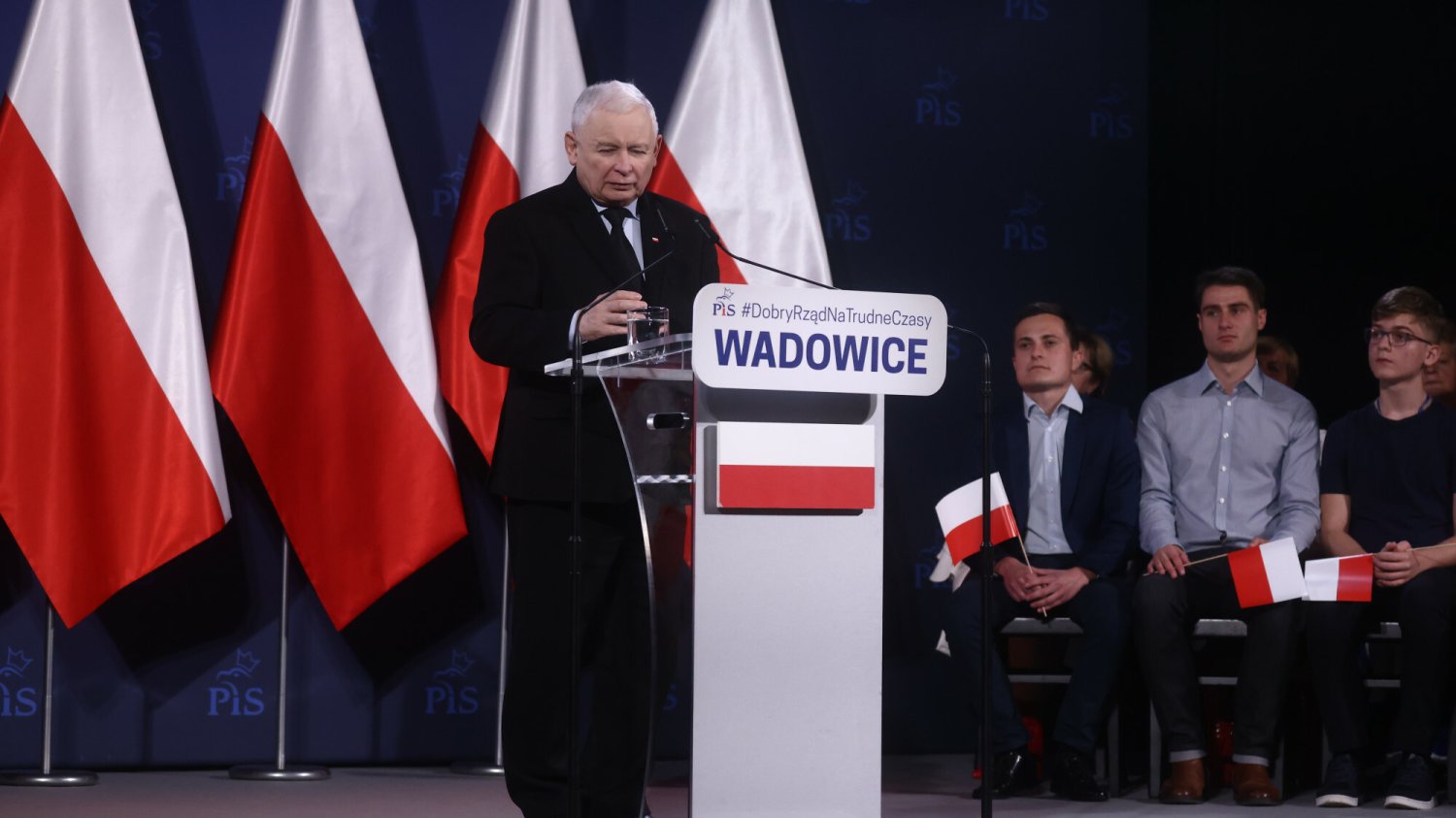 Jarosław Kaczyński stanął w obronie Jana Pawła II.