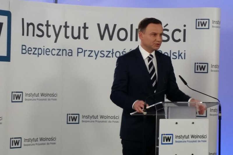 Andrzej Duda przedstawił swój pomysł na politykę zagraniczną.