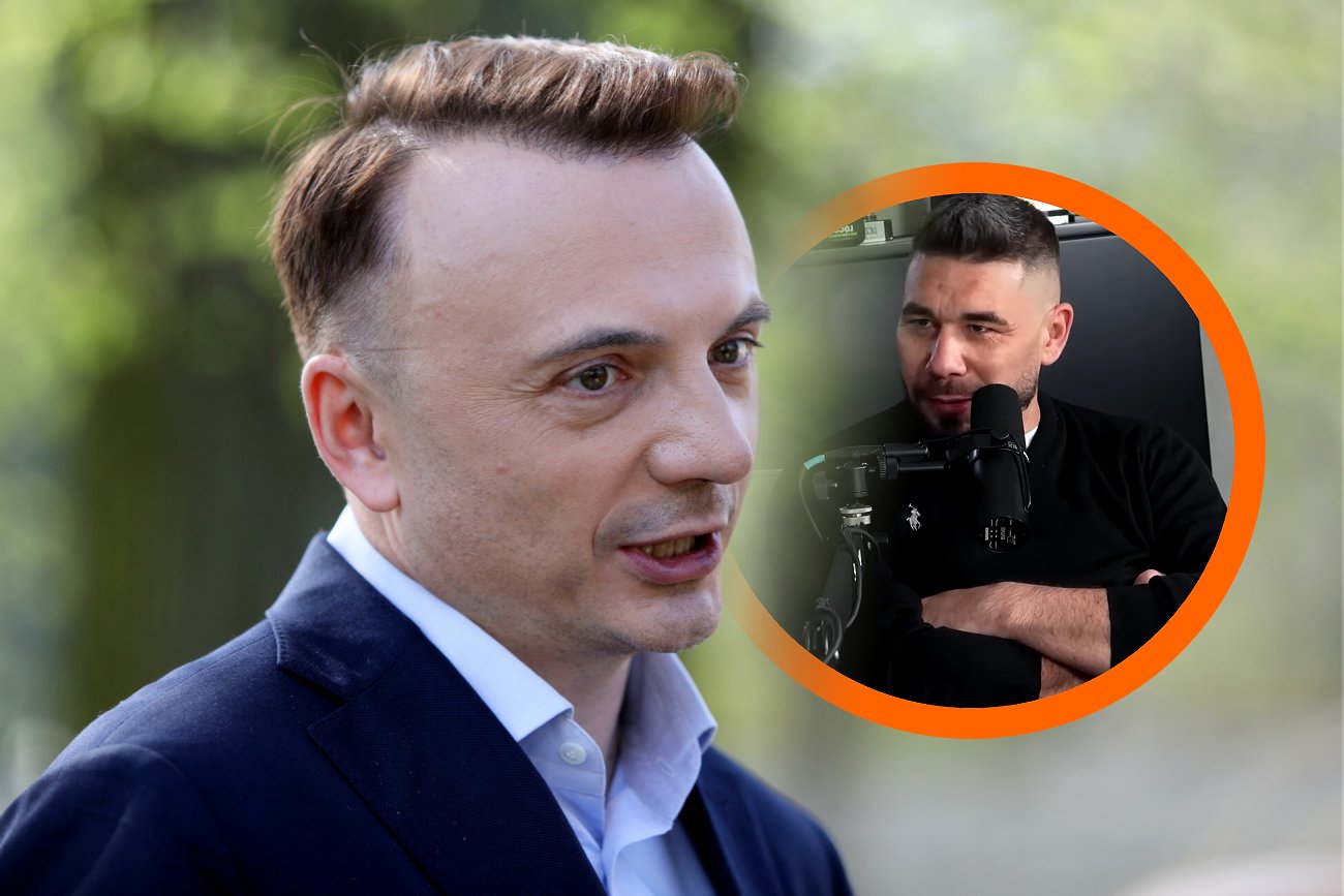 Gibała odpiera atak "Szalonego Reportera"