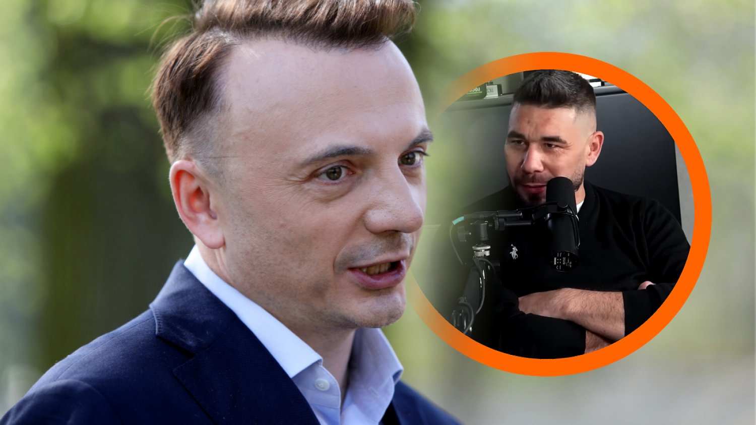 Gibała odpiera atak "Szalonego Reportera"