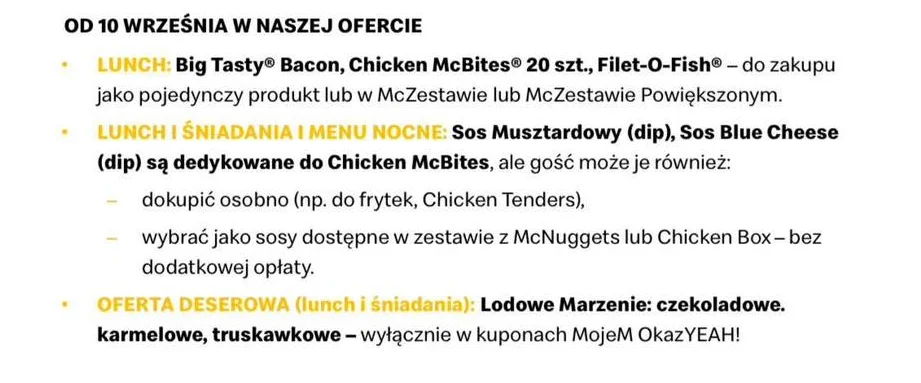 Kultowa kanapka powraca do McDonald's we wrześniu. Ludzie czekali 5 lat