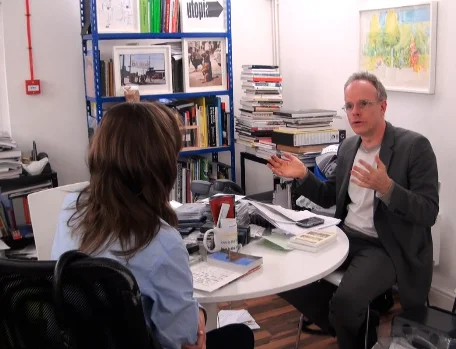 Zuzanna Janin "The WALK / Majka from the Movie", 2009-2012, with Hans Ulrich Obrist featuring HUO