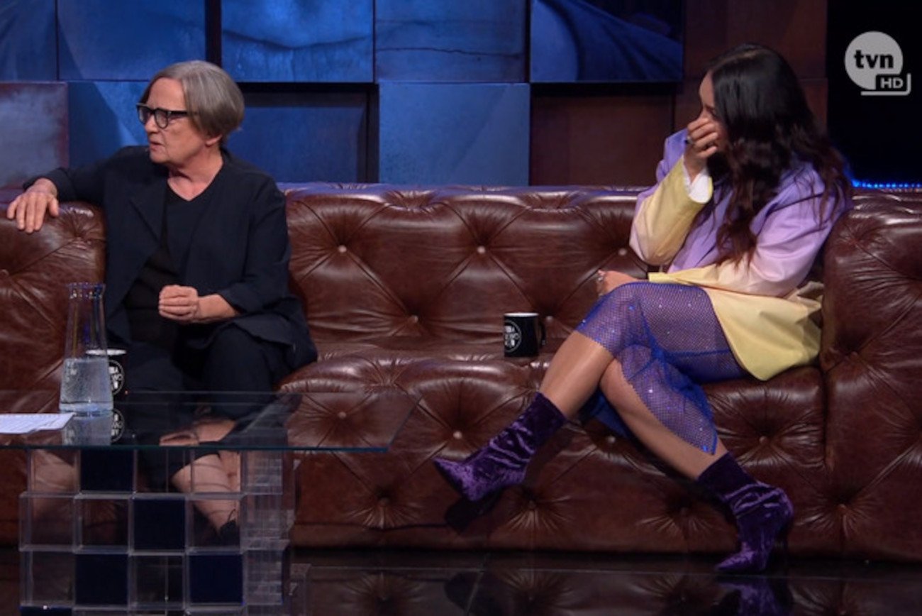 Słowa Holland poruszyły Ewę Farnę.