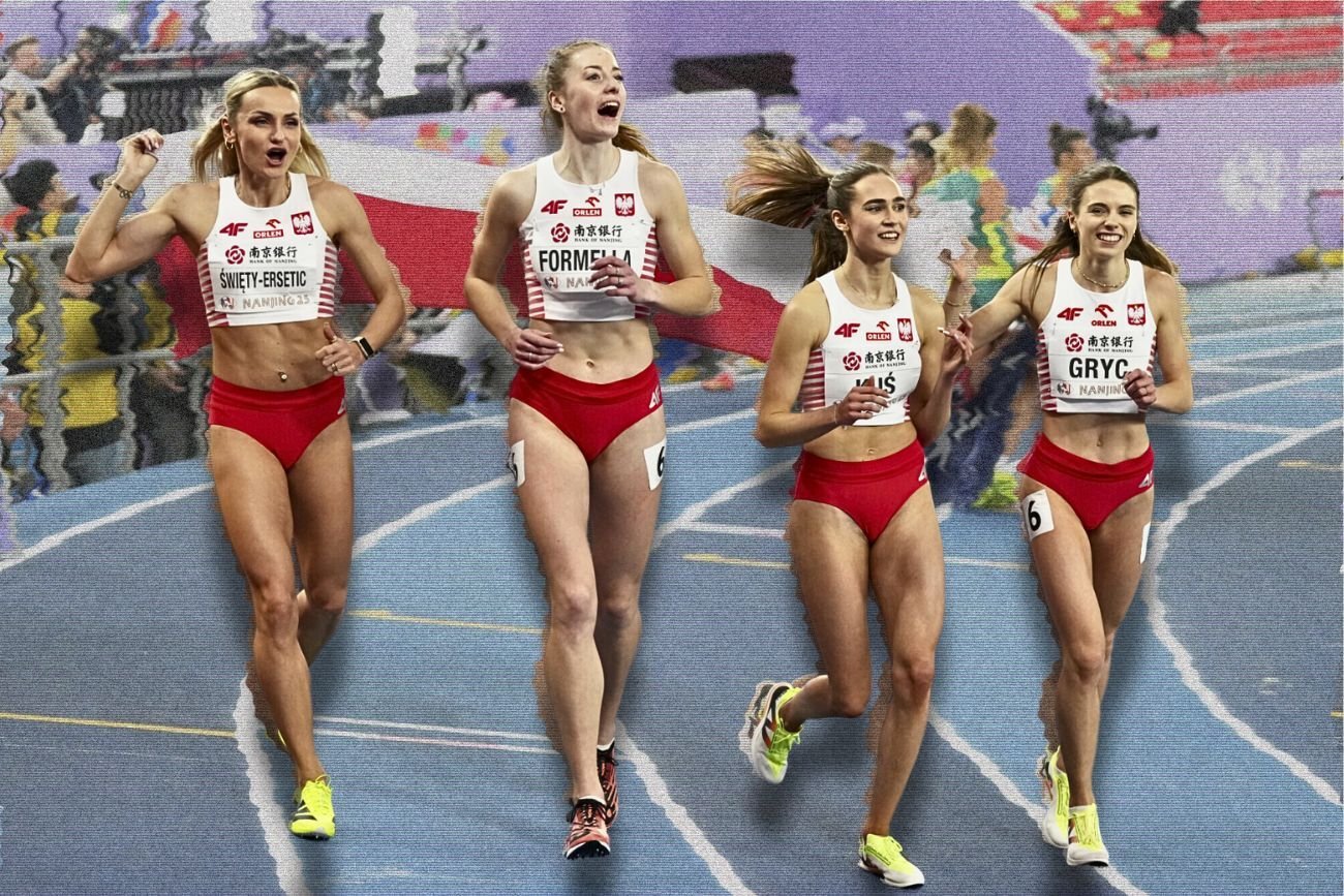 Polska sztafeta w Chinach