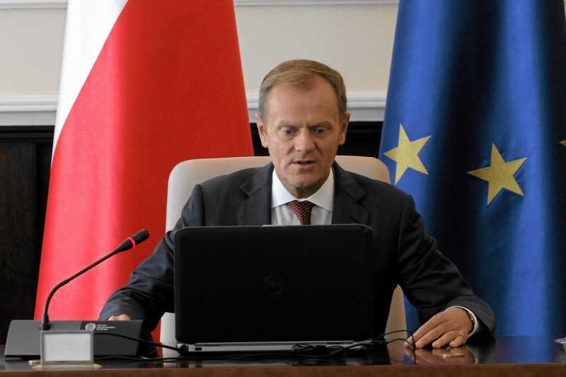 Na zdjęciu premier Donald Tusk