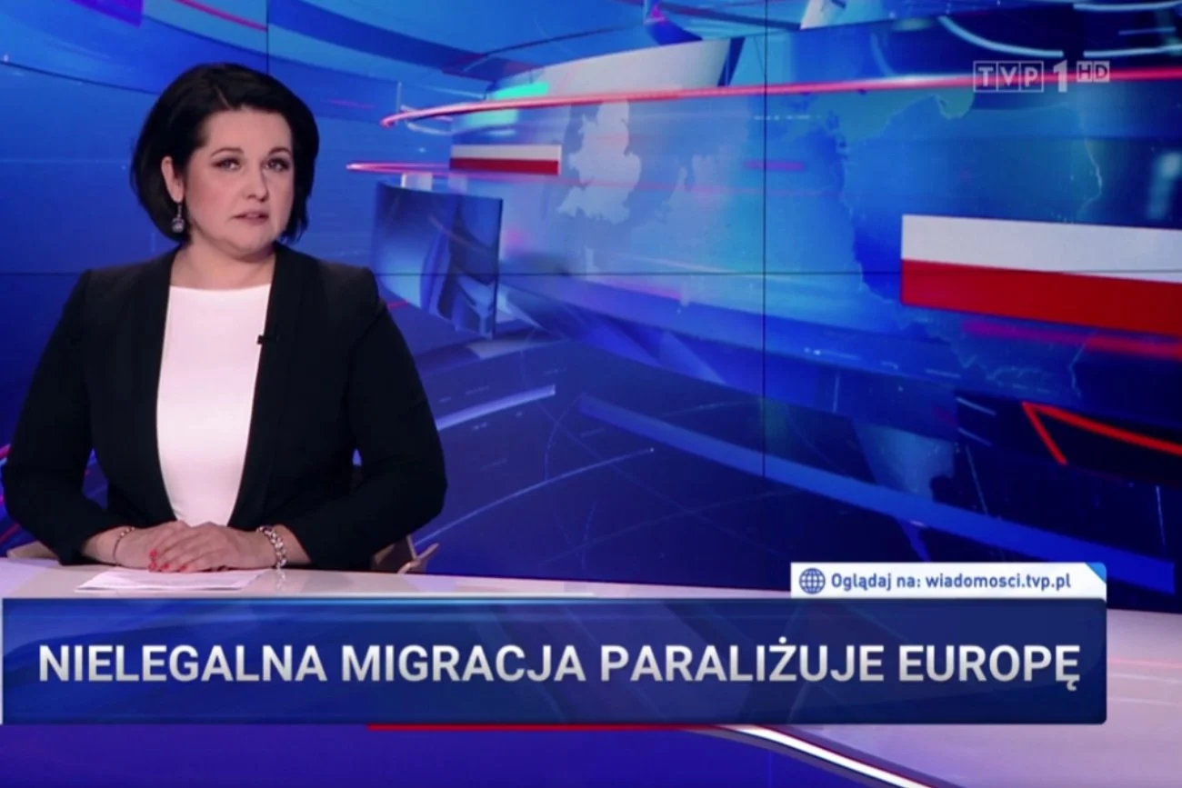 TVP wykorzystało w materiale o migrantach zdjęcia z plany zdjęciowego serialu.