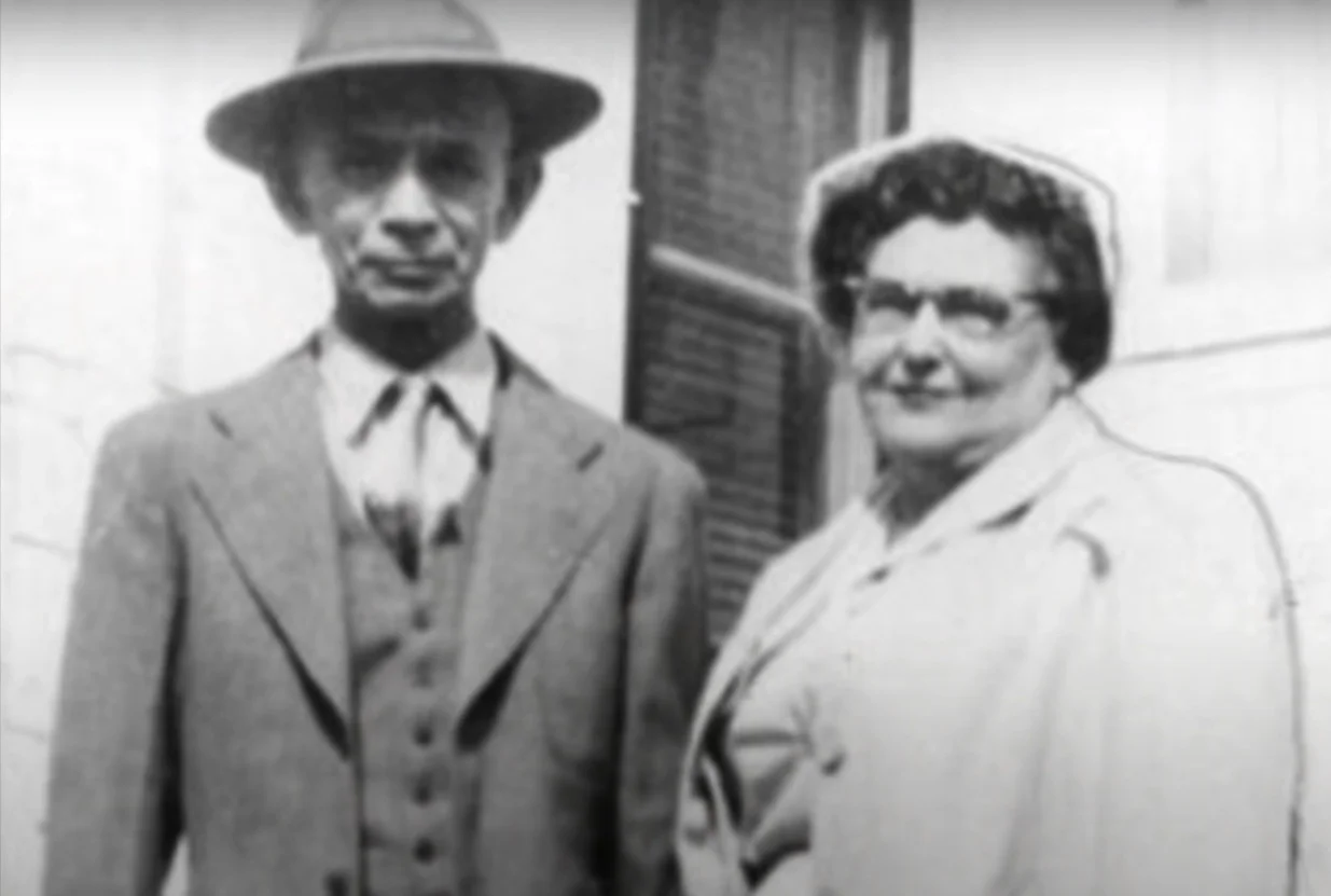 Nannie i jej czwarty mąż Richard L. Morton