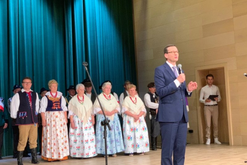 Mateusz Morawiecki odwiedził Katowice i Siemianowice.