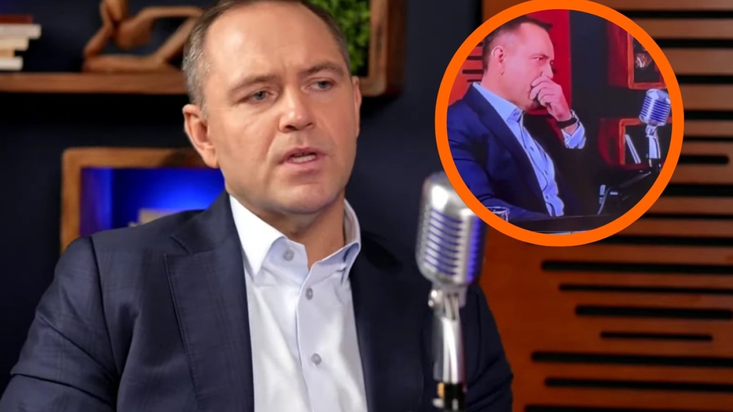 Karol Nawrocki przyjął snus w czasie wywiadu z Rymanowskim.