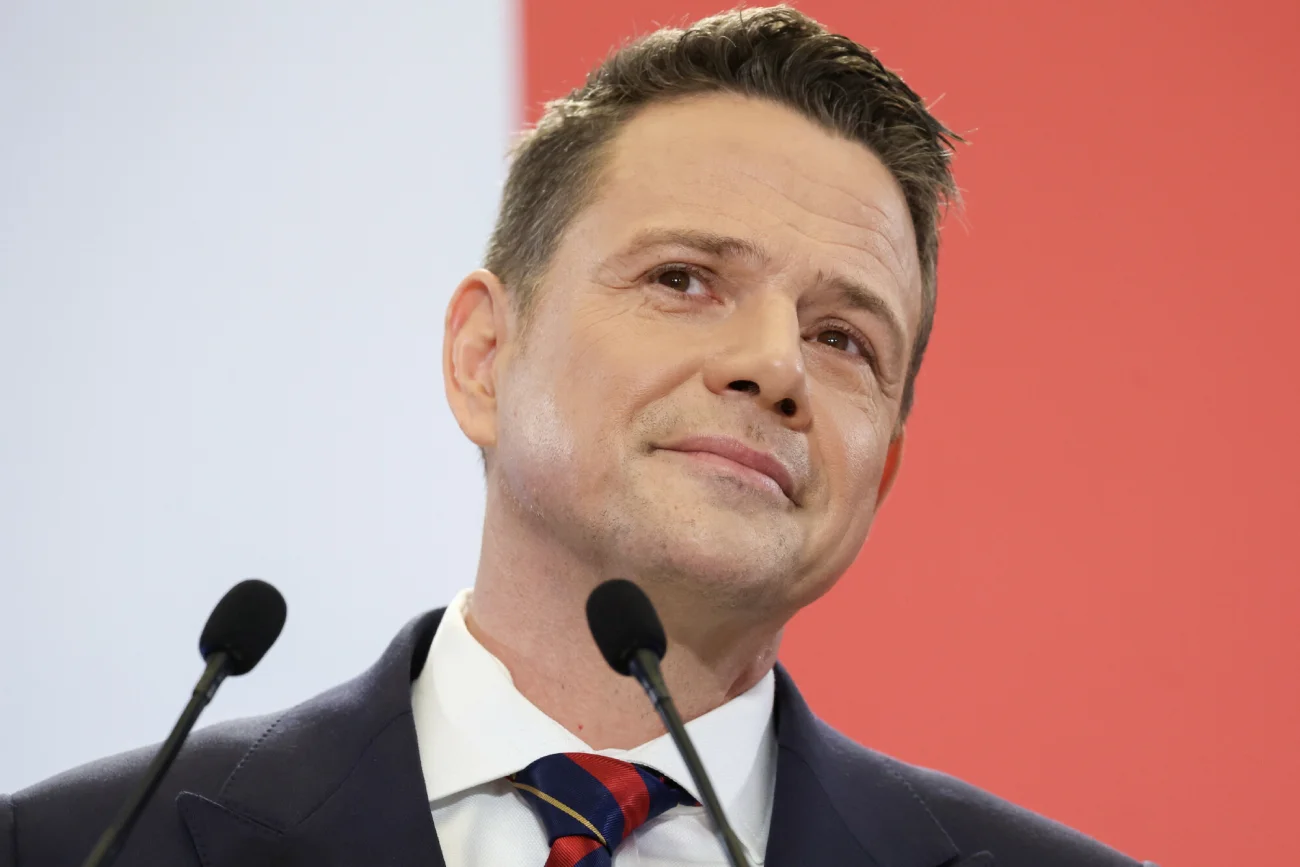 Debata Trzaskowski-Nawrocki. Kandydat KO "nie ma problemu" z warunkami sztabu PiS.