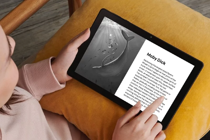 Nowe tablety MatePad T10 i T10s wyposażone zostały w tryb ebook, aby czytanie elektronicznych książek na ekranie było bardziej komfortowe dla użytkownika