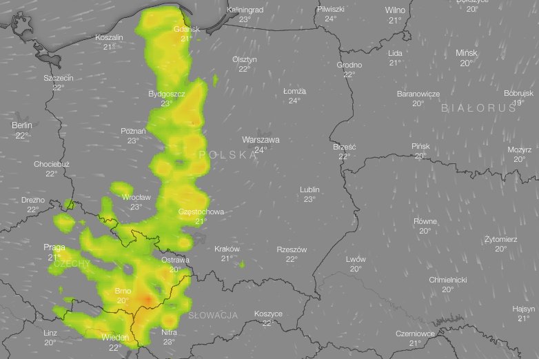Synoptycy ostrzegają przed gwałtownymi burzami.