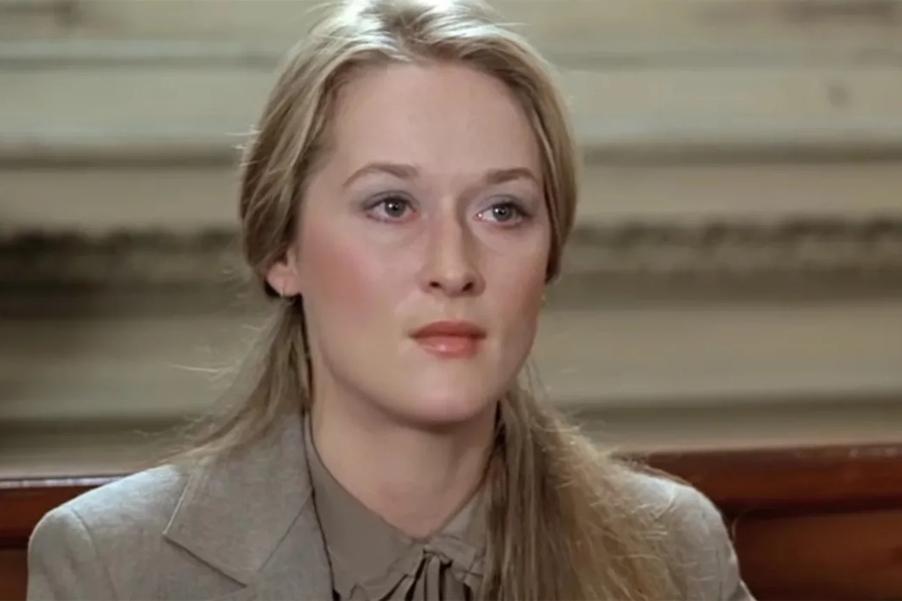 Meryl Streep w filmie "Sprawa Kramerów".