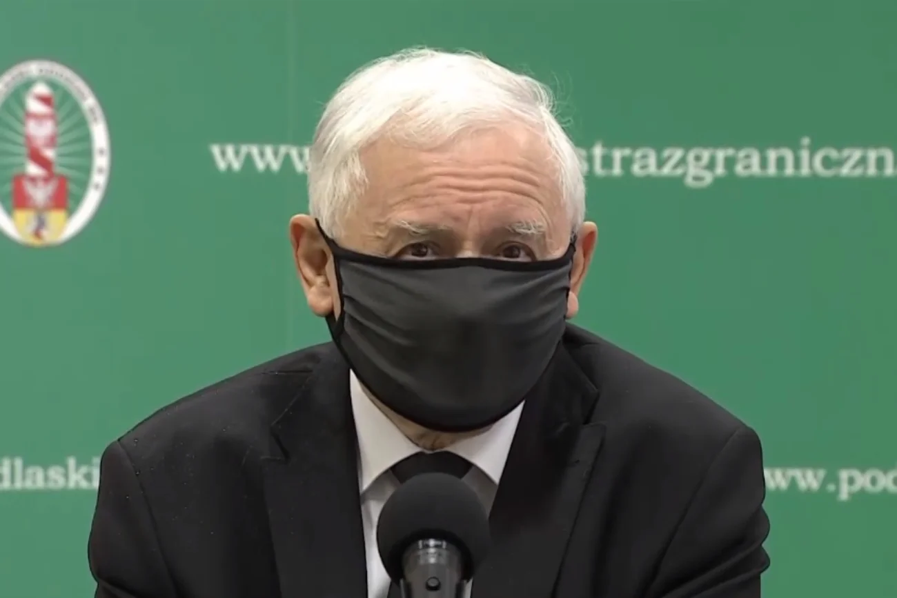Jarosław Kaczyński o wojnie hybrydowej. Będzie budowana zapora na wschodniej granicy