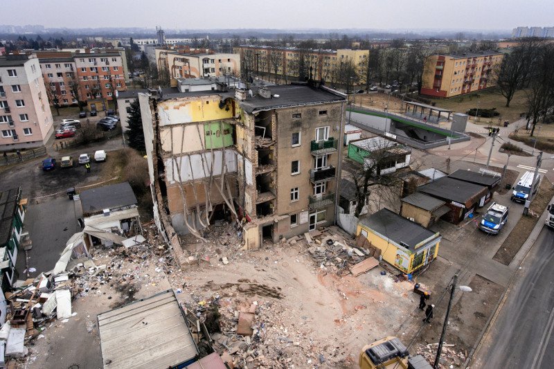 Domniemanym sprawcą wybuchu gazu w poznańskiej kamienicy był Tomasz J., który tym sposobem miał zatuszować morderstwo swojej partnerki.