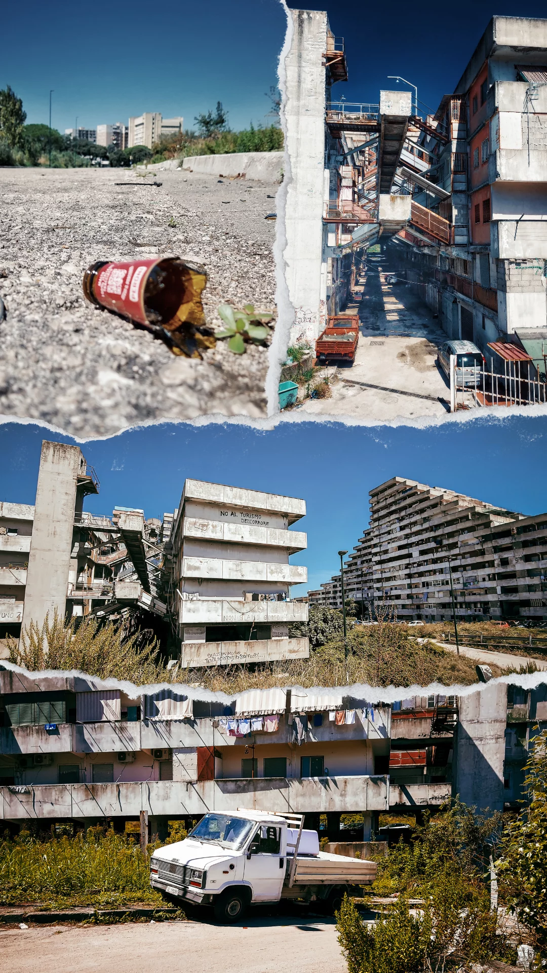 Vele di Scampia to miało być idealne osiedla do życia. Z wizji Francesco di Salvo nic jednak nie wyszło. 