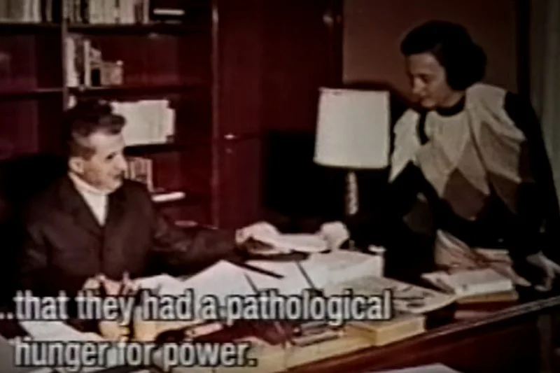 Głodne władzy małżeństwo Ceausescu.
