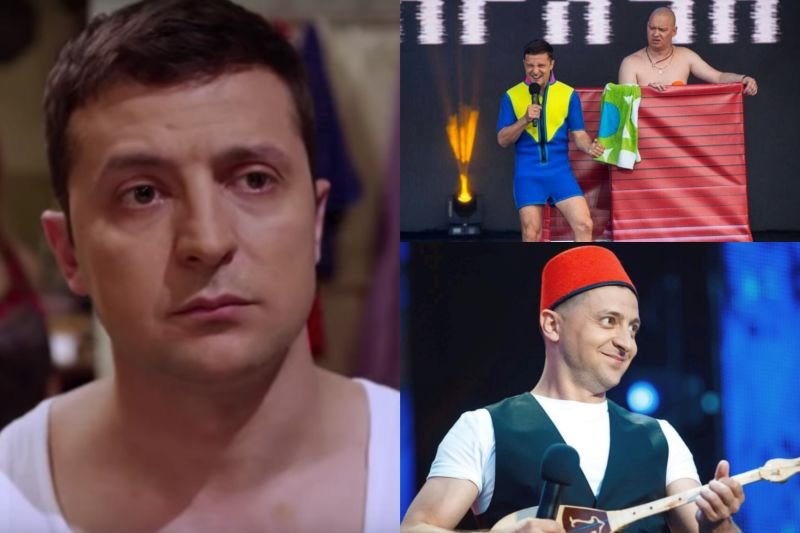 Wołodymyr Zełenski to znany ukraiński kabareciarz, a obecnie i prezydent