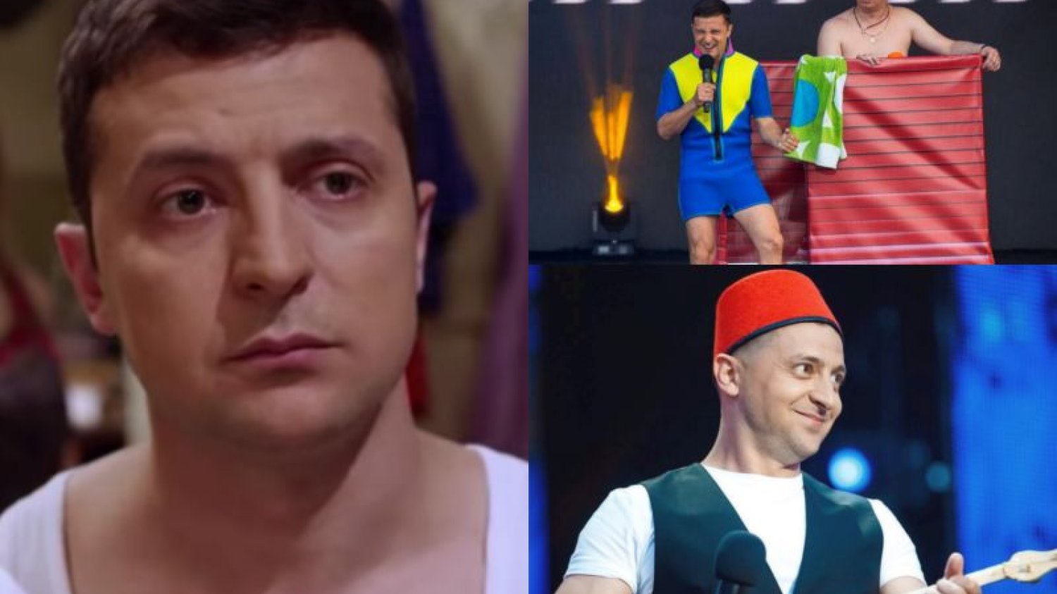 Wołodymyr Zełenski to znany ukraiński kabareciarz, a obecnie i prezydent