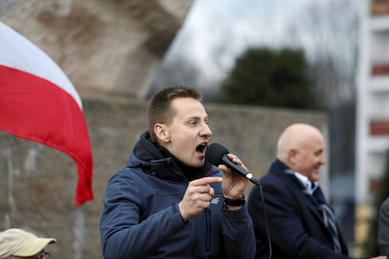 Jacek Międlar promuje Marsz w Hołdzie Żołnierzom Wyklętym.