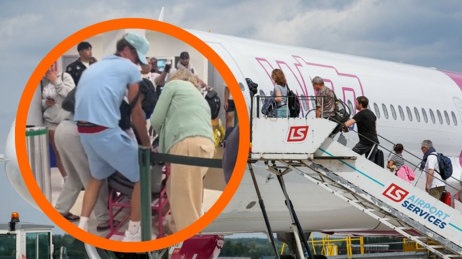 Komedia z pasażerami Wizz Aira. Ta współpraca bawi do łez