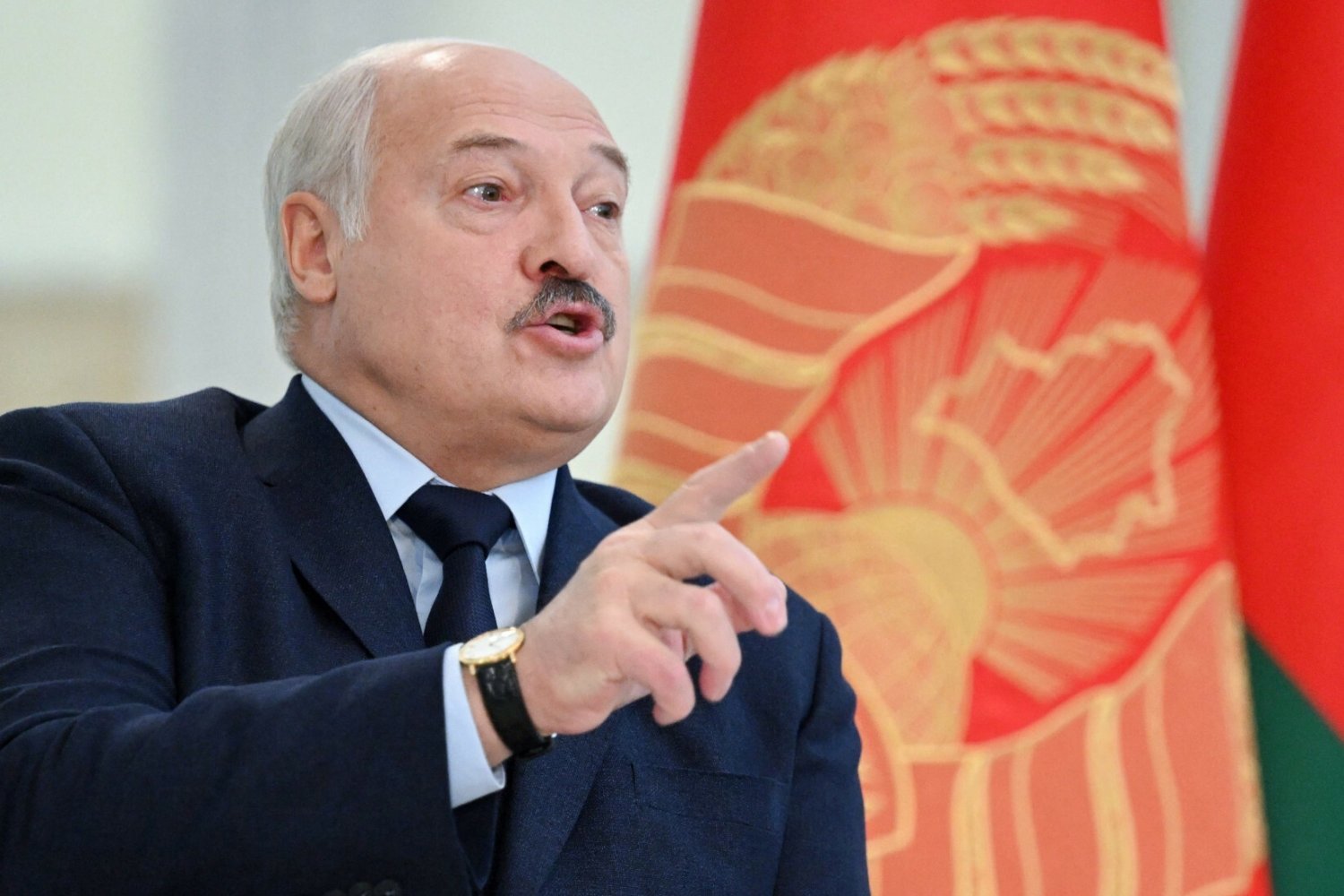 Łukaszenka podał powód przystąpienia Białorusi do wojny w Ukrainie.