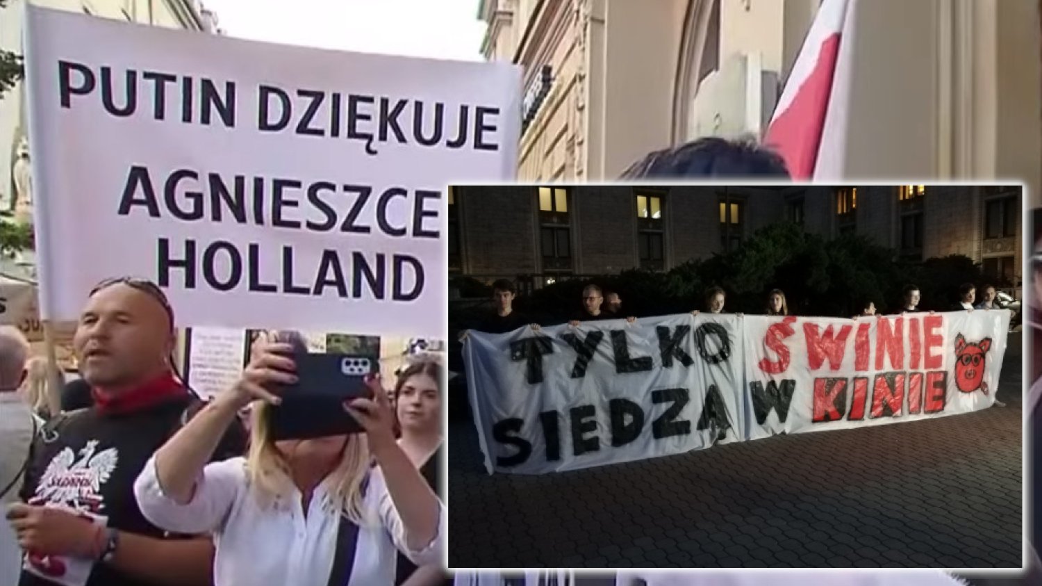 W Warszawie i Krakowie odbyły się pikiety przeciwko filmowi "Zielona granica"