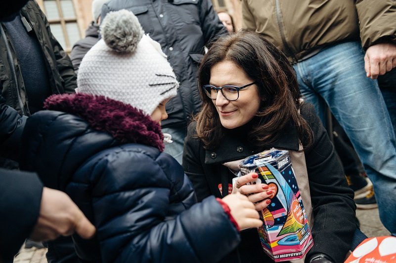 Dulkiewicz też jak Adamowicz wspiera WOŚP.